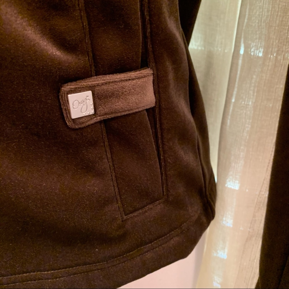 Orage Brown Soft Performance Jacket - image 3